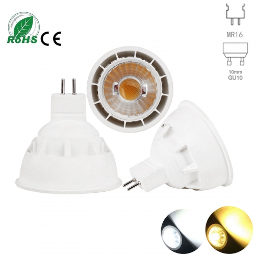 Cree Dimmable Led Spotlight MR16 GU10 6W 9W AC 80-160V 80-260V COB Lampara Spot Light