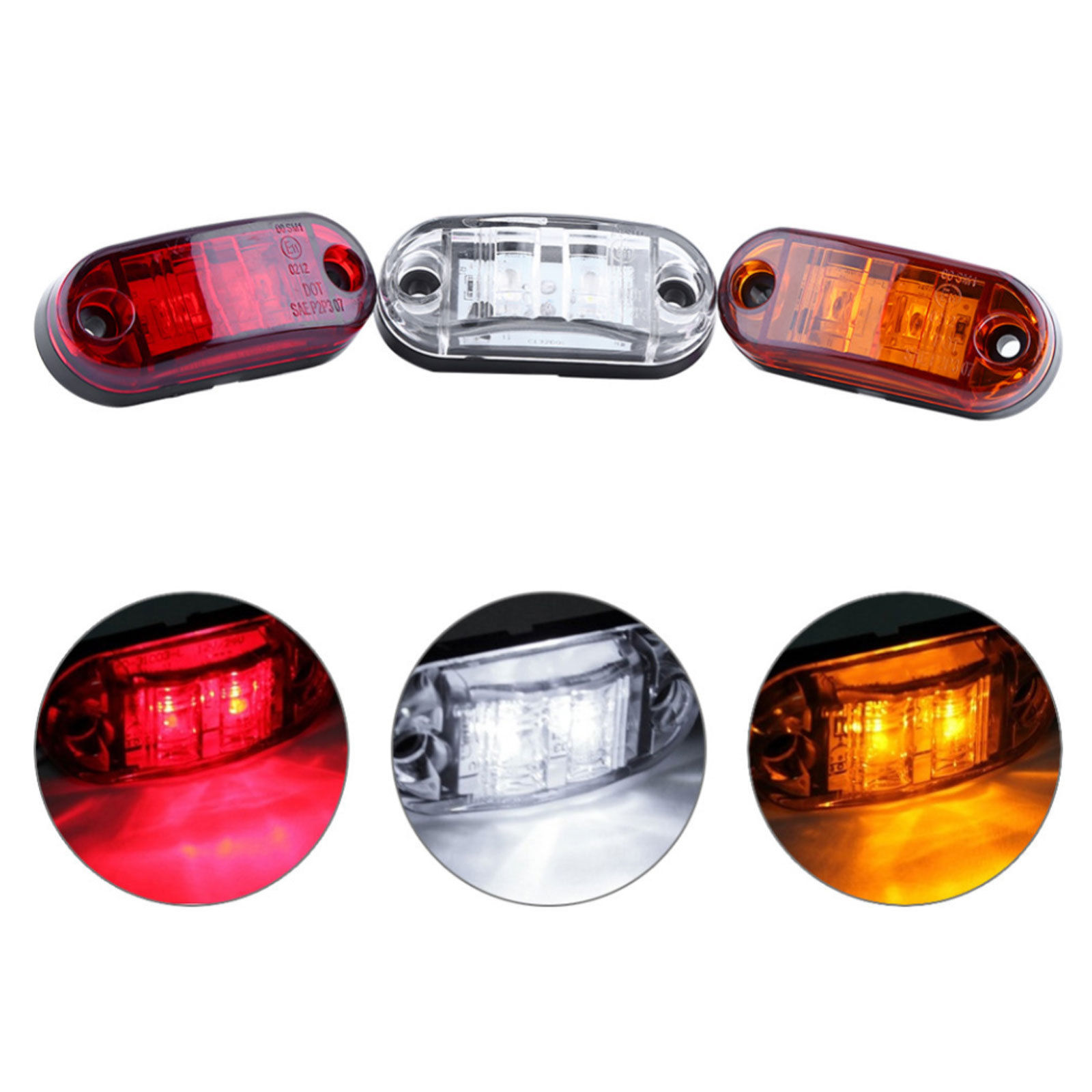 X Xled Auto Car Truck Trailer Caravan Side Marker Light Clearance