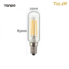 Retro LED Bulb E14 2W 3W 4W T20 T25 T26 Candle Light Filament Edison Lamp 220V