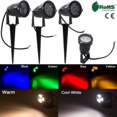 9W 12W 15W Waterproof LED Flood Light Spotlight Bulb Landscape Garden Yard Lamp