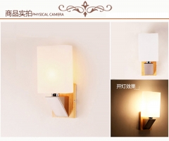 Modern LED Wall Light E14 Base Indoor Cube Sconce Lighting Decorate Lamp Fixture