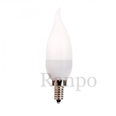 3W LED Bulb E12 E26 E27 E14 B22 Flame Chandelier Candle Light 2835 SMD 110V 220V