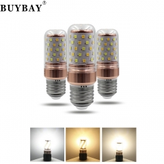 3 Colors E27 E14 LED Corn Bulb Candle Light 5W 7W 8W 12W 2835 SMD White Lamp
