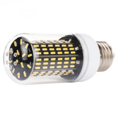 Dimmable E27 E14 E12 Smart IC LED Corn Light Bulb Lamp 4014 SMD 20W 45W AC 220V