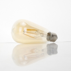 Edison Retro Vintage LED Bulb E27 2W 4W 6W 8W Filament ST64 Light Lamp 110V 220V