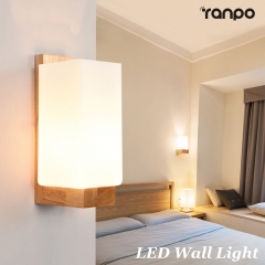 Modern LED Wall Light E27 Indoor Cube Sconce Lighting Decorate Lamp Fixture 220V