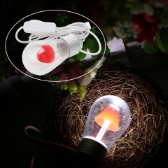 Ranpo USB Magnet-lamp Mushroom Mini Bulb 3W LED Night Light DC 5V Cool White For Decor