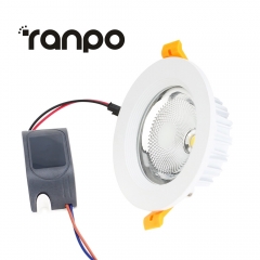 RANPO 3W - 30W LED Recessed Ceiling Lights Flat Panel Downlight Ultra Slim Bulbs Lamps