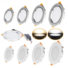 RANPO LED Recessed Ceiling Downlights Spotlights COB Bulbs 3W 5W 7W 12W 85-265V lamps