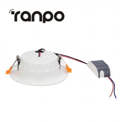 RANPO LED Round Downlight 5W 7W 9W 12W 18W 30W Recessed Lamp With LED Driver 220V