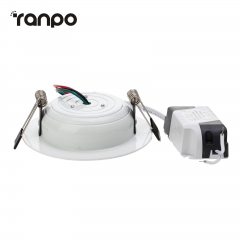 Ranpo LED Downlight 3 Colors Recessed Ceiling Fixture 18W 15W 12W 9W 7W 5W 3W Lamps