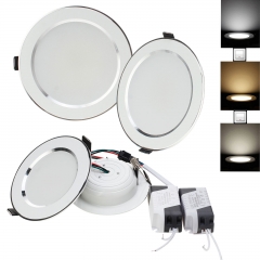 Ranpo LED Downlight 3 Colors Recessed Ceiling Fixture 18W 15W 12W 9W 7W 5W 3W Lamps