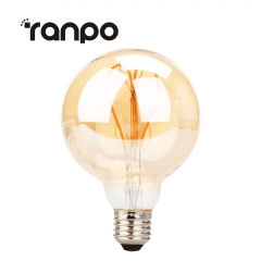 Ranpo Vintage Retro Edison LED Filament Light Bulbs E27 4W 5W 6W 220V home decor Lamp