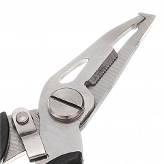 Ranpo Fishing Pliers Multifunction Stainless Steel Scissors Line Cutter Hook Tool