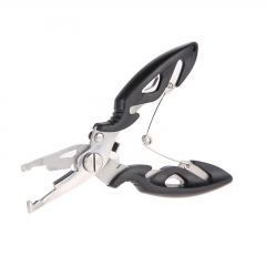 Ranpo Fishing Pliers Multifunction Stainless Steel Scissors Line Cutter Hook Tool