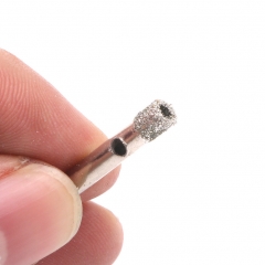 Ranpo 10Pcs Diamond Coated Core Hole Saw Drill Bit Set Tools Tile Marble Glass Ceramic