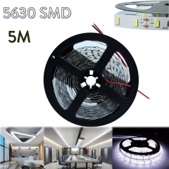 Ranpo 5M 300 LED Strip Bar Band String of Light 5630 SMD Cool White Super Bright ST495