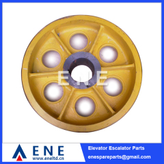 500mm Elevator Traction Drive Sheave Pulley Lift Parts