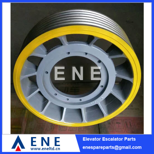 EM2480 Elevator Traction Drive Sheave Pulley Lift Parts