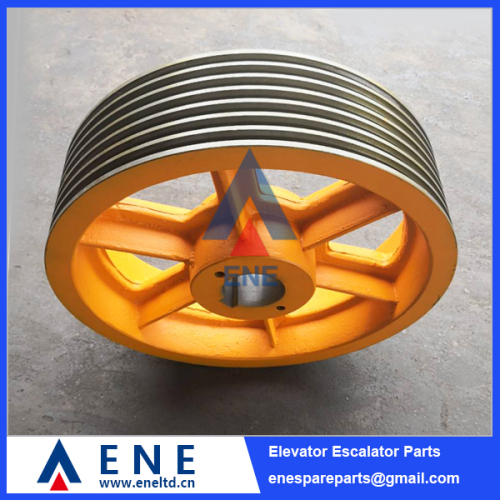 TW130 Elevator Traction Sheave Drive Pulley