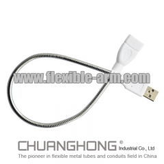 USB Connector with Gooseneck