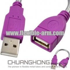 USB Connector with Gooseneck