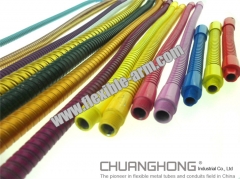 Colorful gooseneck tube