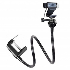 Gooseneck flexível para suporte de webcam