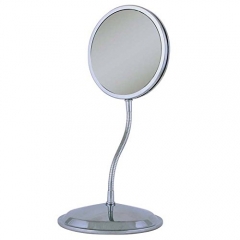 Support à loupe flexible à miroir en col de cygne avec led