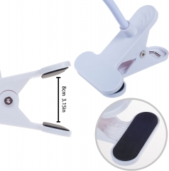 Flexibler fester Griff-Telefonhalter mit verstellbarem universellem Schwanenhals-Smartphone-Ständer für die Arbeitsküche
