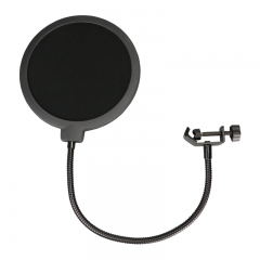 Studio Windschutz Pop Filter Maske Schild-Studio Pop Filter / 360 Grad Flexible Schwanenhalshalter Mikrofon Pop Filter