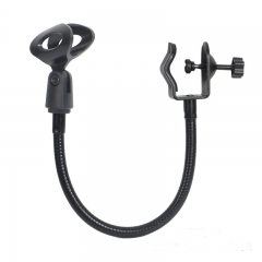 Suporte ajustável do microfone de 13 '' com clipe no telefone gooseneck flexível e no suporte do tablet PC