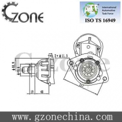 Komatsu Starter Replacement for Komatsu 6D102