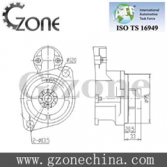 Yanmar Starter Replacement for Yanmar 4TNV94L