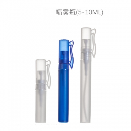 Free shipping 20pcs/lot Plastic Perfume spray Pen, empty refillable Hand Sanitizer Spray bottles with fine sprayer
