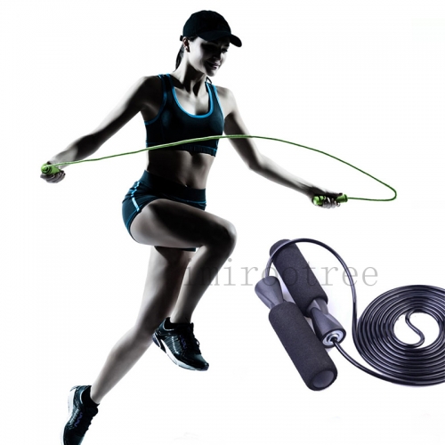 Speed Skipping Jump Rope Adjustable Sports Lose Weight Exercise Gym Crossfit Fitness Equipment