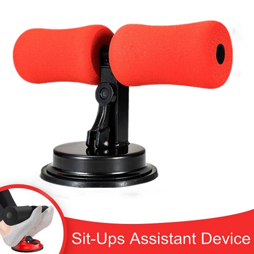 1pcs Sit Up Bar Portable Sit-Ups Assistant Device Adjustable Sit-up Floor Bar Abdominal Core Trainer Self-Suction