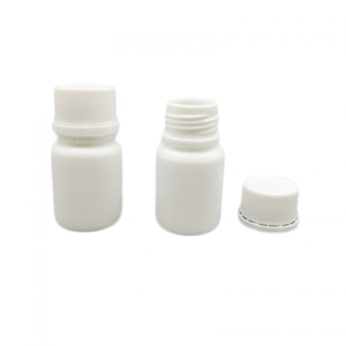 50pcs/lot  20ml 20cc HDPE White medical bottle plastic, empty vitamin pill bottle with Tamper Proof Cap