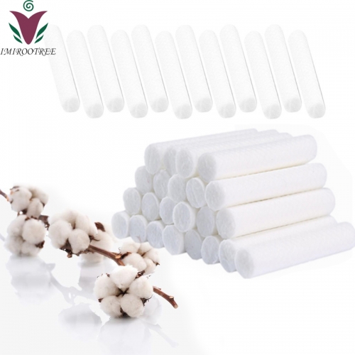 Free shipping 100pcs/lot Aromatherapy Essential Oil Cotton Wicks for Nasal Inhaler Sticks
