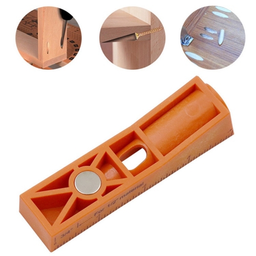 Freeship 5pcs Woodworking Pocket Hole Jig Clamp Angle Drill Guide Kit Hole Punch Positioner Drill For DIY Hole Locator Wood Jointing Tool