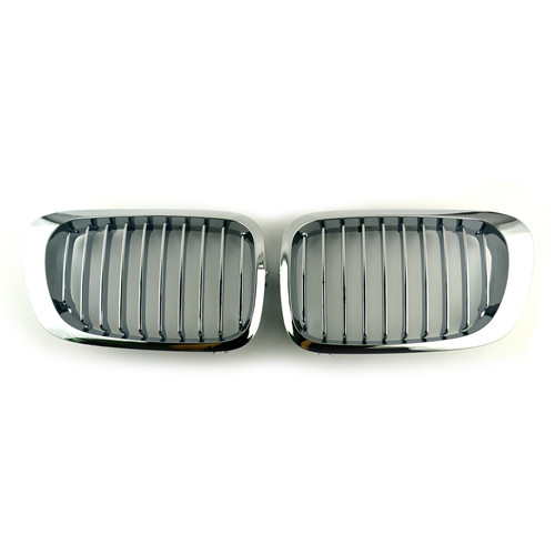 BMW Chrome Front Kidney Grills for 3 Series E46