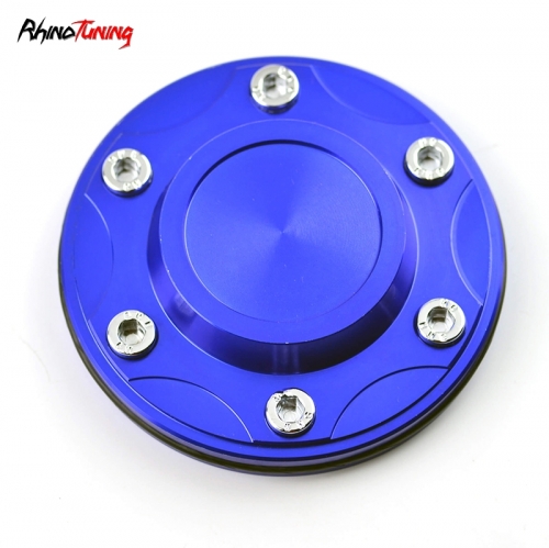 1pc Universal 106mm 4 3/16in Wheel center Cap Blue