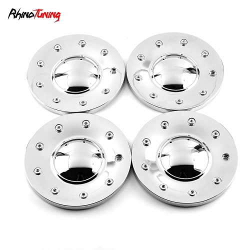 4pcs 149mm 5 27/32in Wheel Center Caps Silver