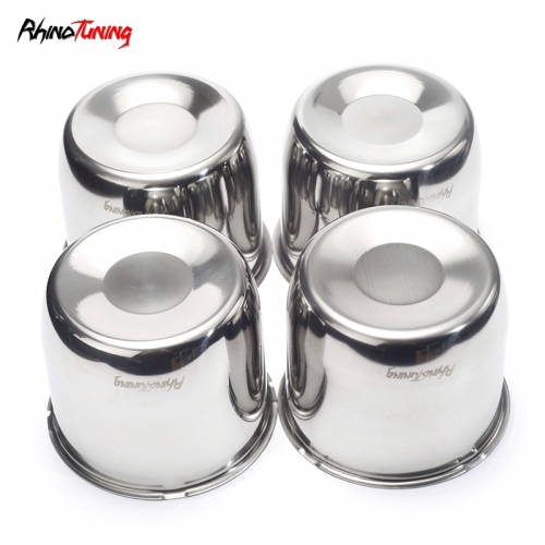 108mm(4.25in) Truck Push Through Center Cap Stainless Steel With RhinoTuning Fit For 4.25" Center Bore 3.66" Tall Hub Cap