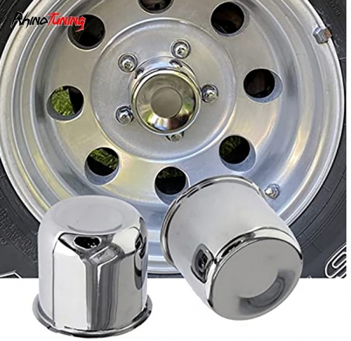 108mm 4.25in Truck Wheels Center Caps Push Thru 4.25" Bore 3.66" Tall for Wheel Rim