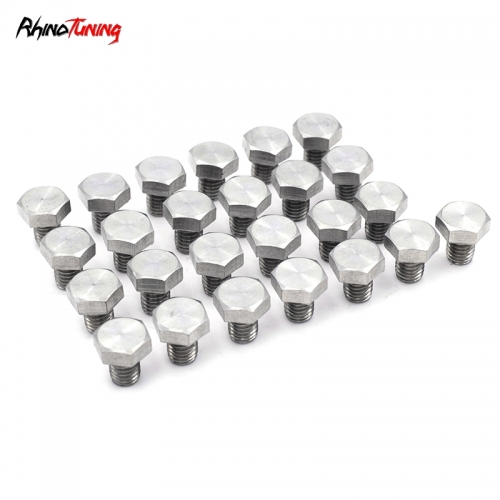 50pcs 15mm*14.5mm Universal Wheel Rim Lug Nuts