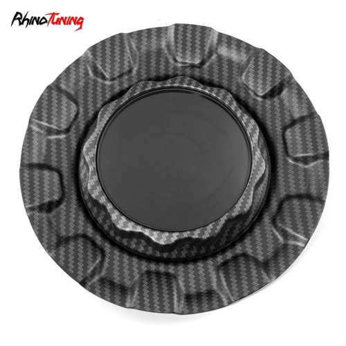 1pc BBS 162mm 6 3/8in Wheel Center Cap #09.24.383 Combination Carbon Fiber