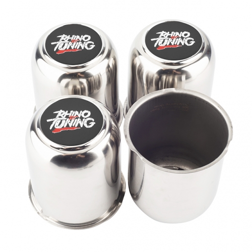 RhinoTuning 81mm 3.19 Trailer Center Caps for 3.19