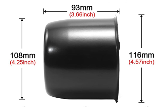 4.25 push through center caps 3.66 tall