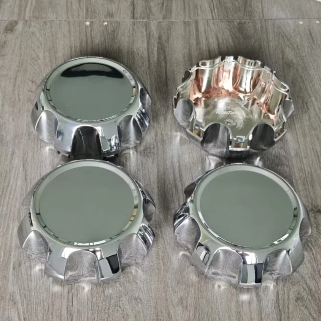 Chevrolet Silverado 2500 3500 HD Chrome Wheel Center Caps 84307949 84465269 178mm 7in